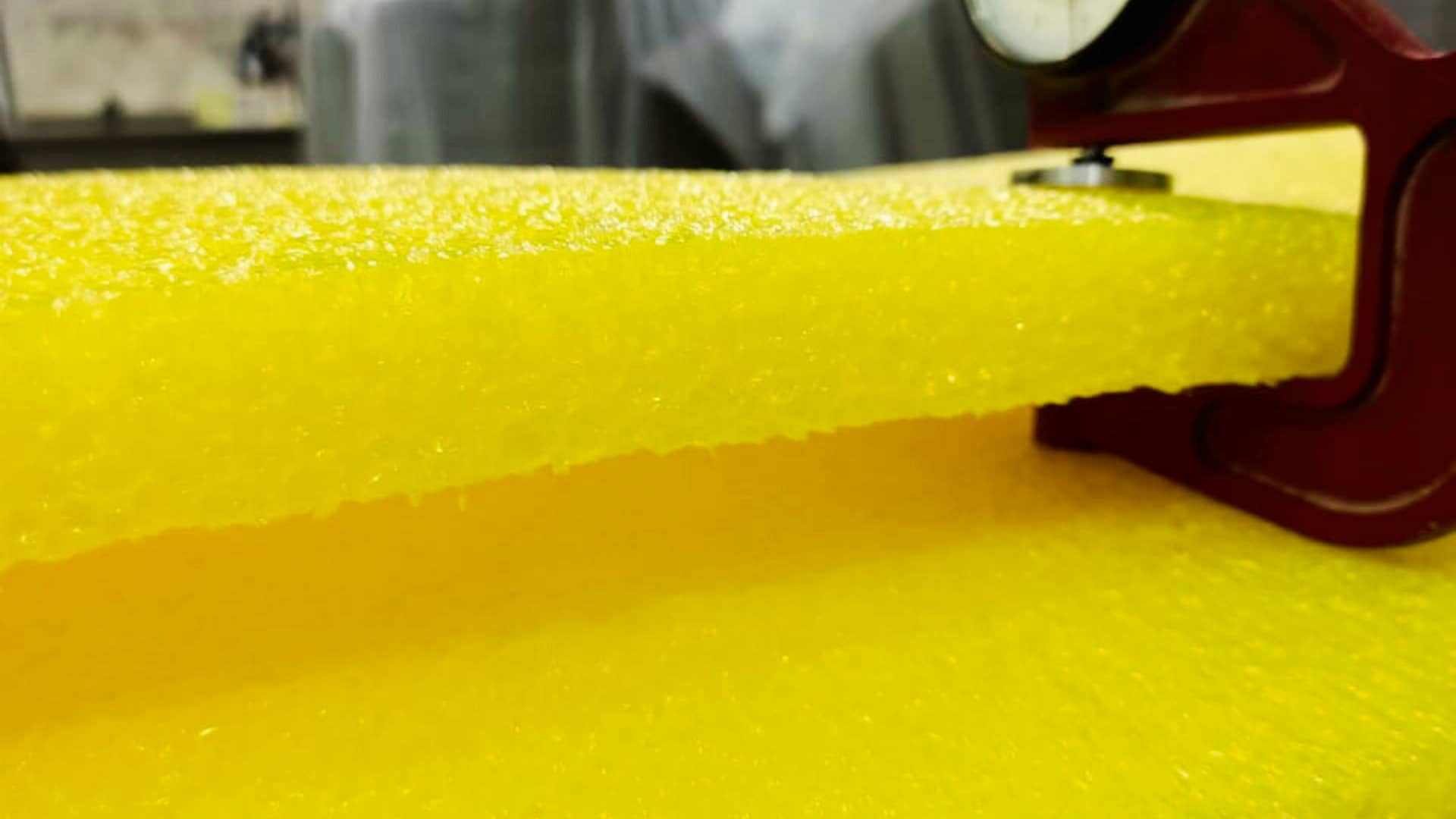 High thickness ultra low density polyethylene PE foam produced on FAP extruder